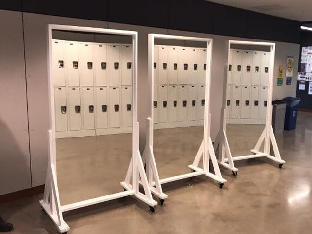 Portable White Mirrors