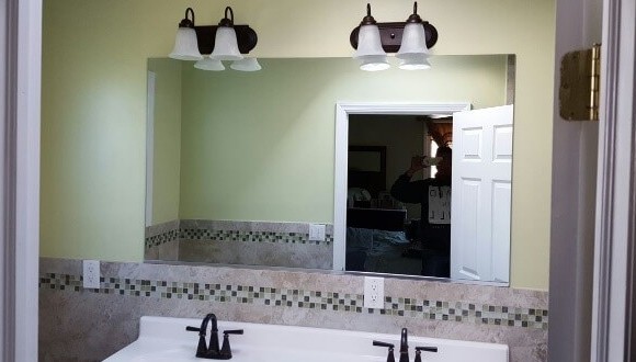 Large Bathroom Mirror